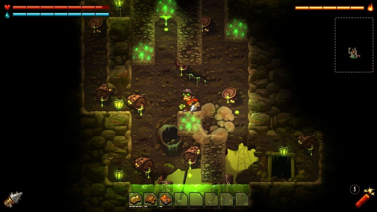 Captura 1 de SteamWorld Dig