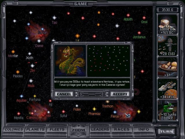 Captura 3 de Master of Orion 2