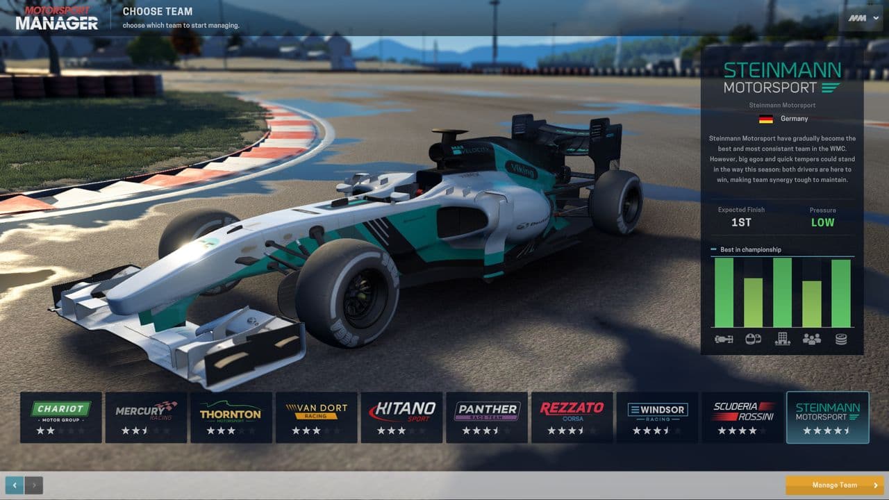 Captura 1 de Motorsport Manager