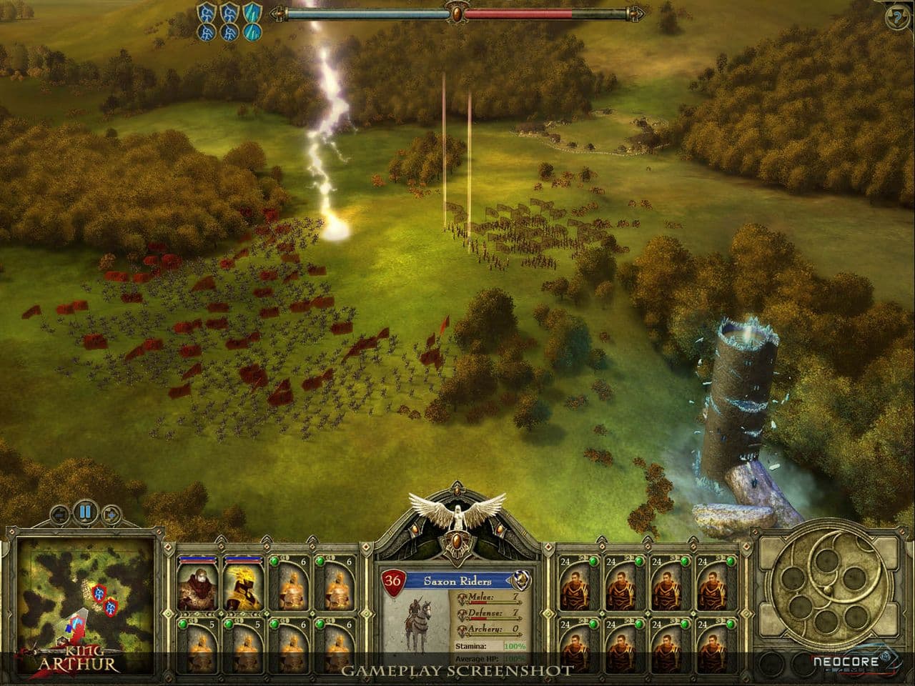 Captura 3 de King Arthur - The Role-playing Wargame