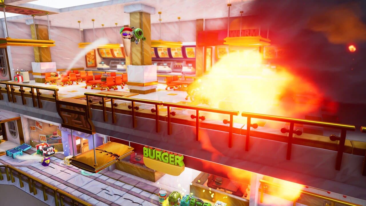 Captura 1 de Worms Rumble