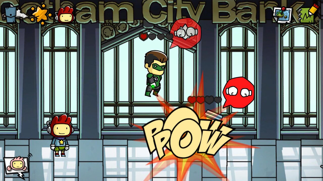Captura 1 de Scribblenauts Unmasked: A DC Comics Adventure