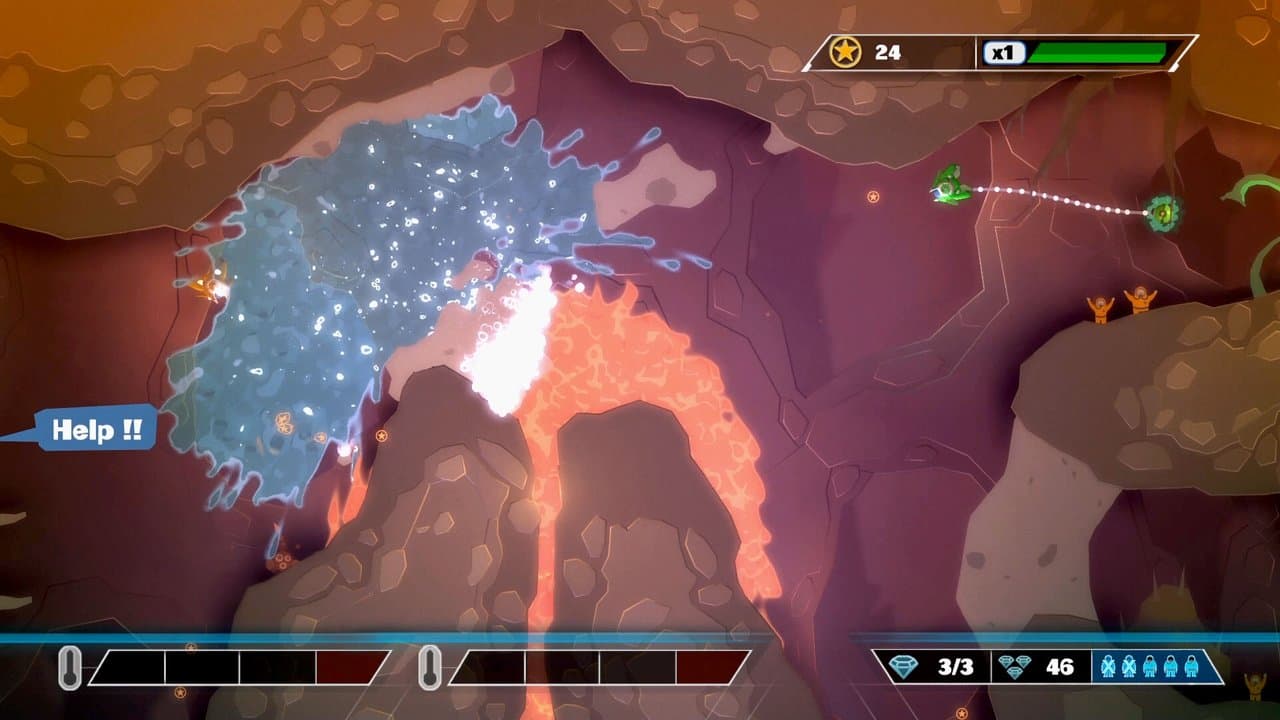 Captura 1 de PixelJunk Shooter Ultimate