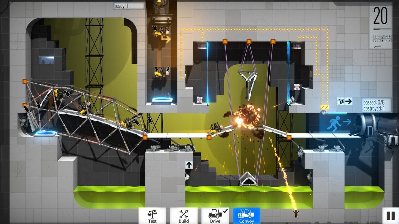 Captura 5 de Bridge Constructor Portal