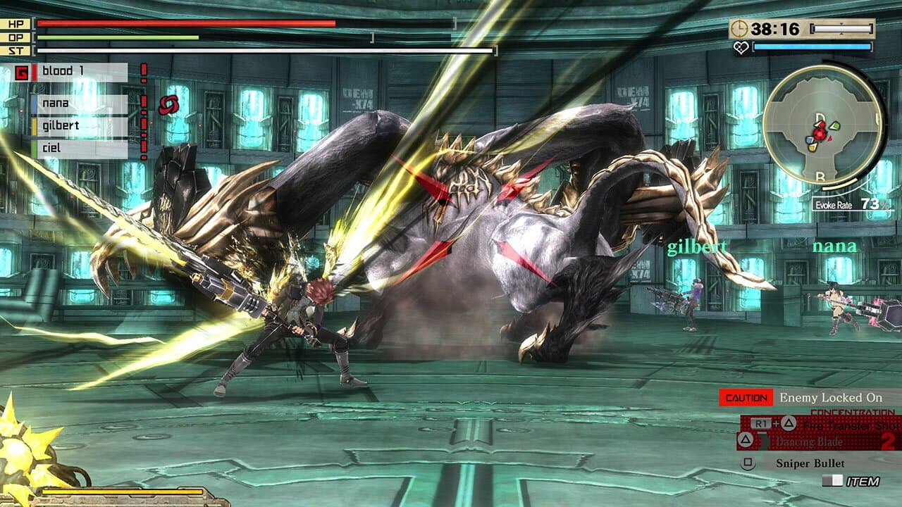 Captura 2 de GOD EATER 2: Rage Burst