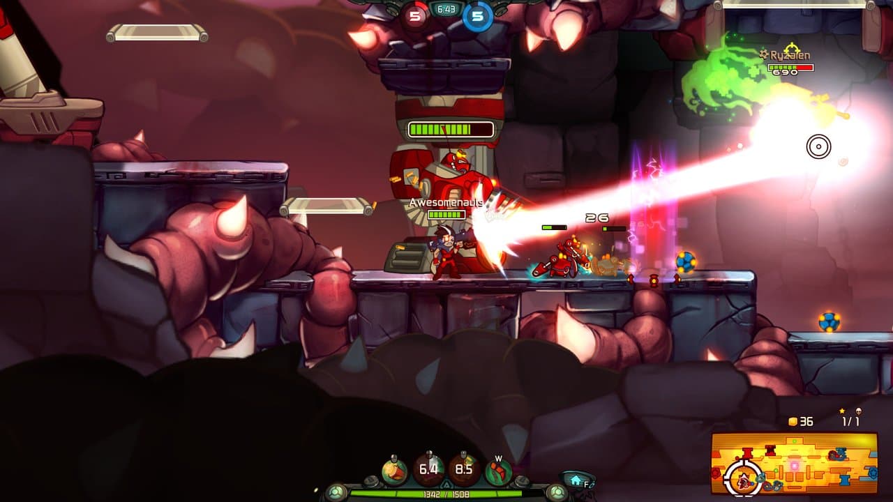 Captura 6 de Awesomenauts