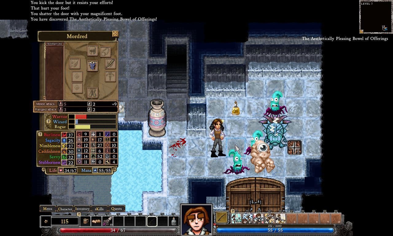 Captura 4 de Dungeons of Dredmor