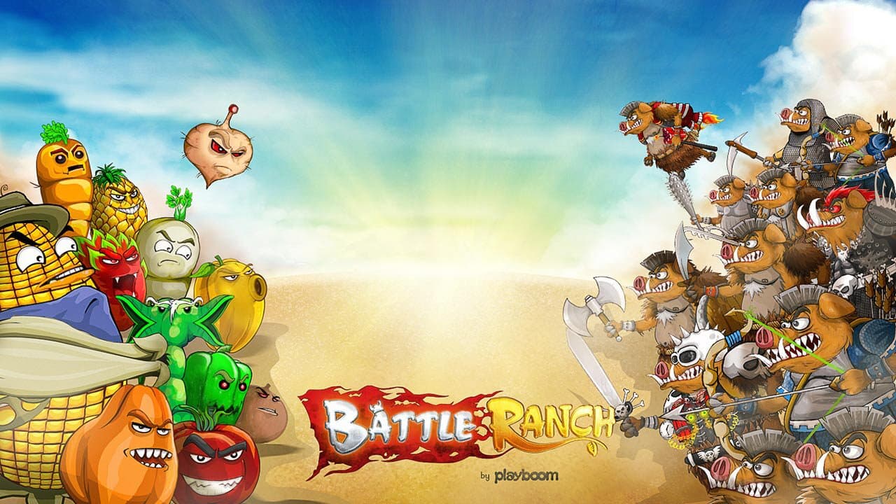 Captura 2 de Battle Ranch: Pigs vs Plants