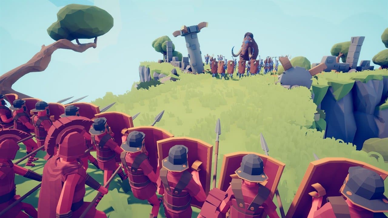 Captura 1 de Totally Accurate Battle Simulator