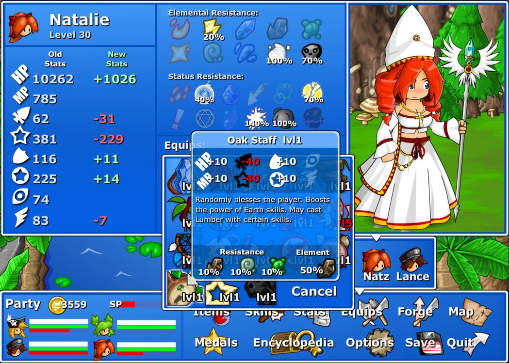 Captura 5 de Epic Battle Fantasy 4