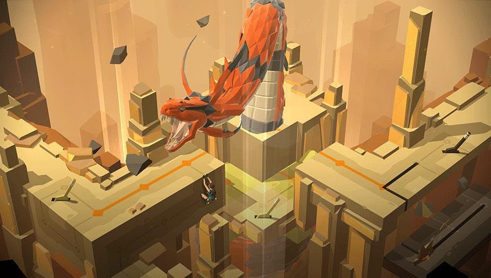 Captura 1 de Lara Croft GO