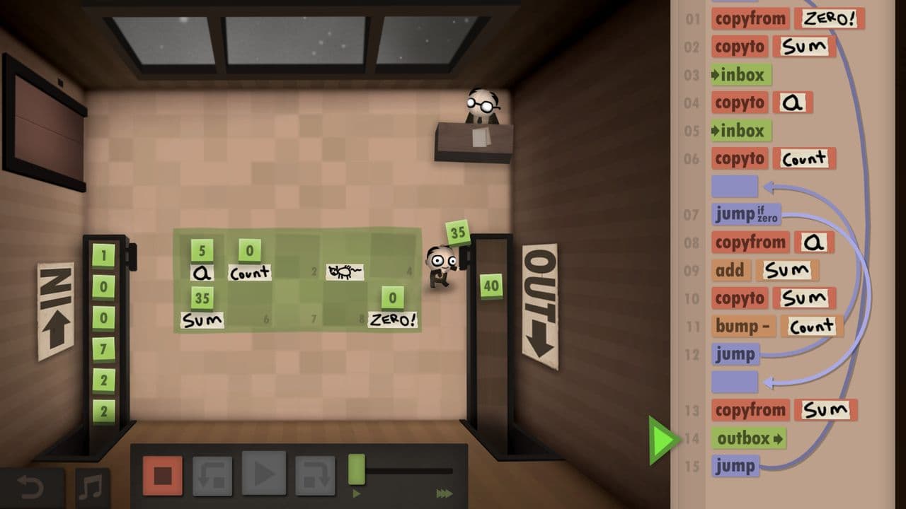 Captura 3 de Human Resource Machine
