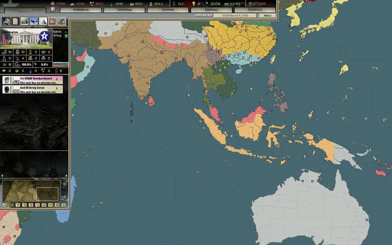 Captura 1 de Darkest Hour: A Hearts of Iron Game