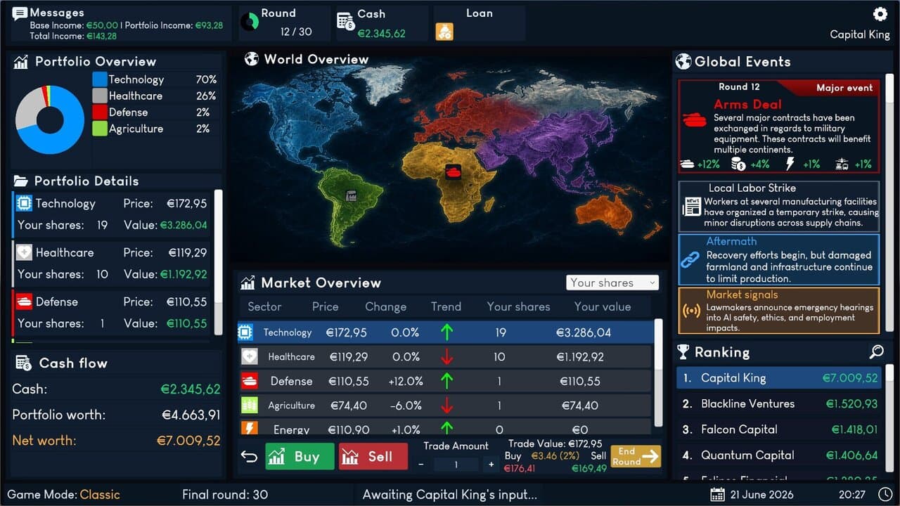 Captura 3 de Crisis Capital