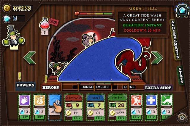 Captura 3 de Tap Heroes