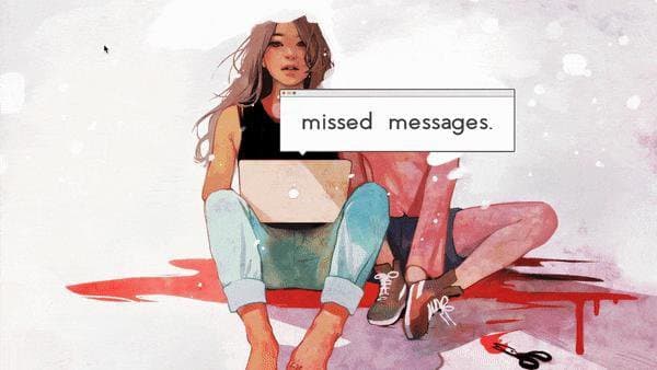 Captura 1 de missed messages.