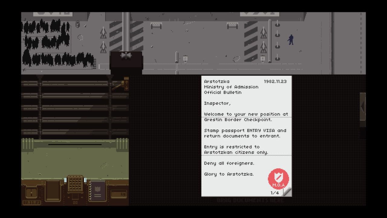 Captura 2 de Papers, Please