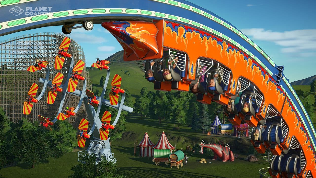 Captura 1 de Planet Coaster