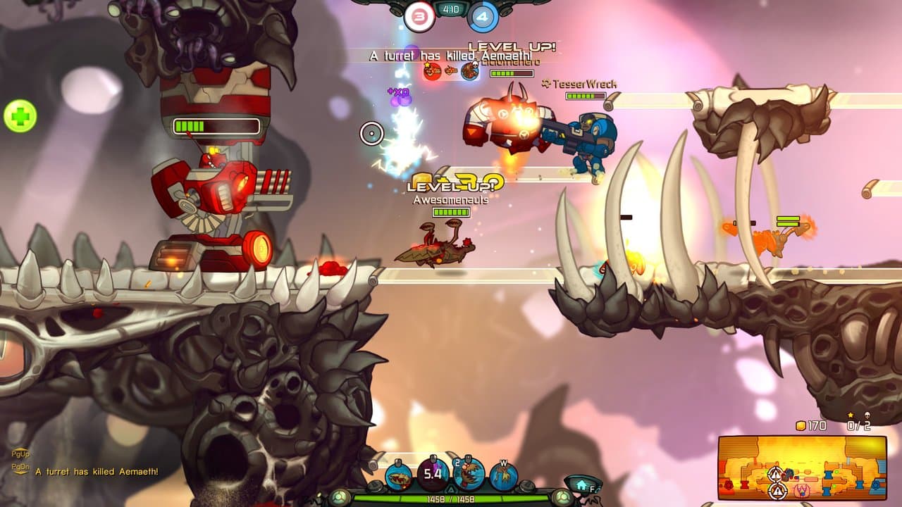 Captura 4 de Awesomenauts