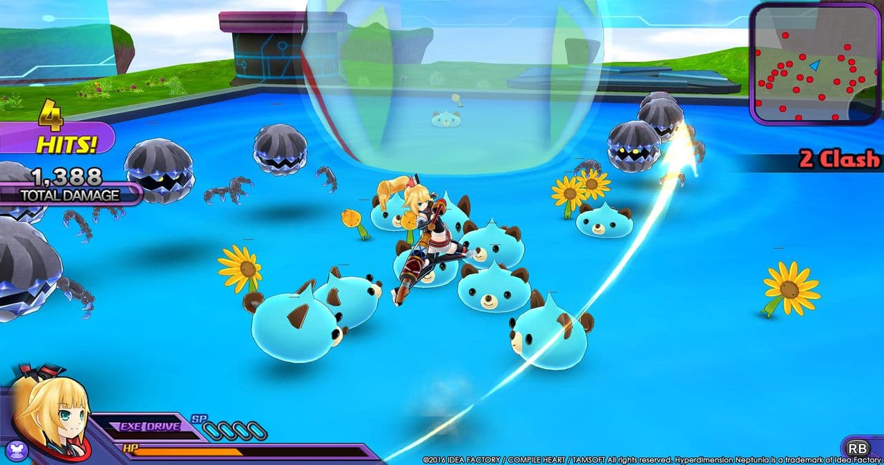 Captura 2 de Hyperdimension Neptunia U: Action Unleashed