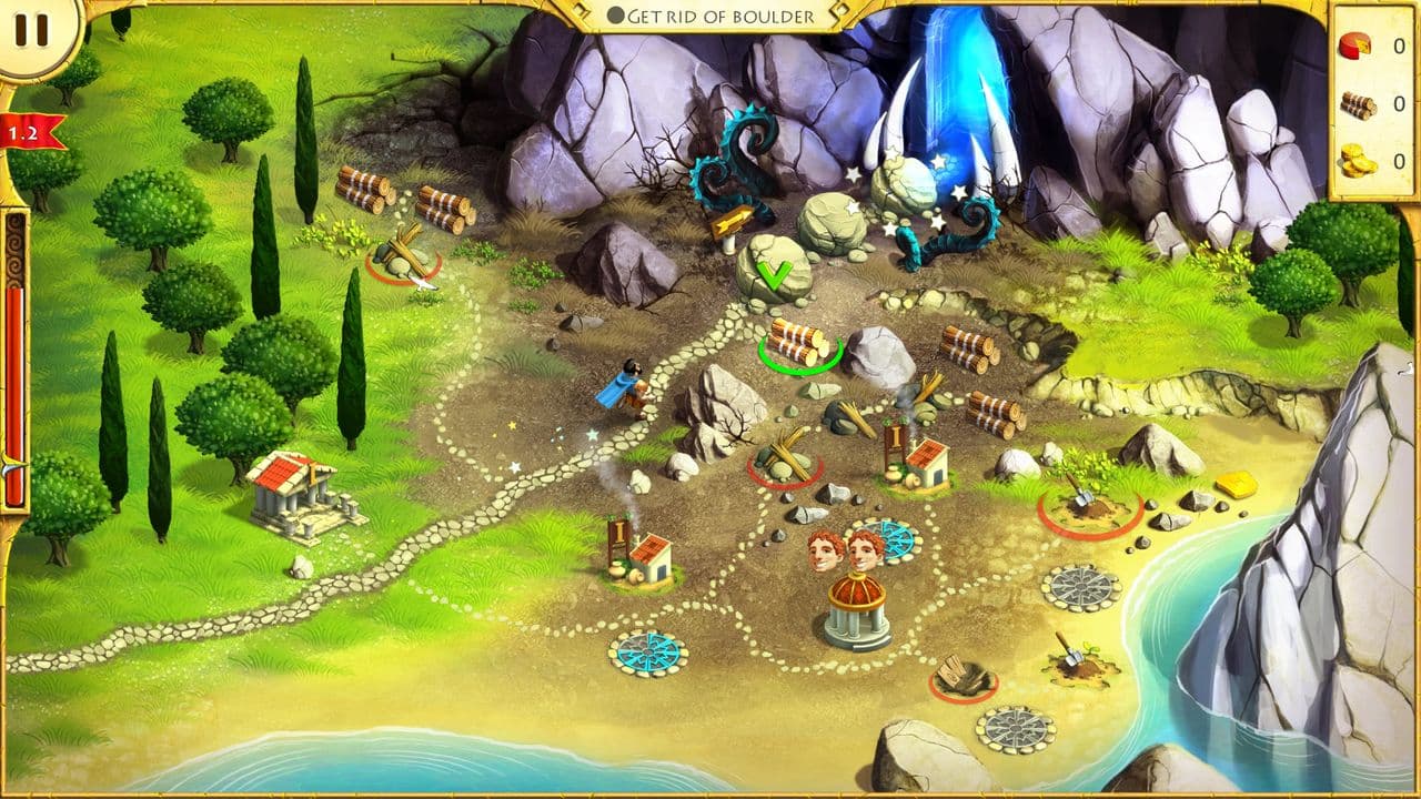 Captura 2 de 12 Labours of Hercules II: The Cretan Bull