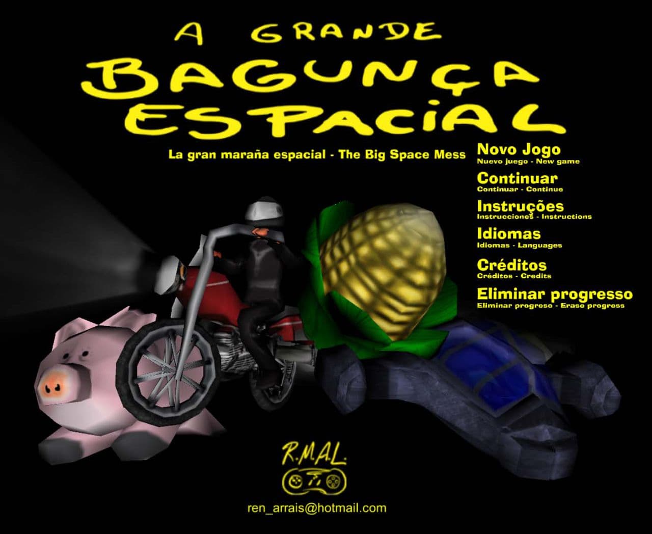 Captura 1 de A grande bagunça espacial - The big space mess