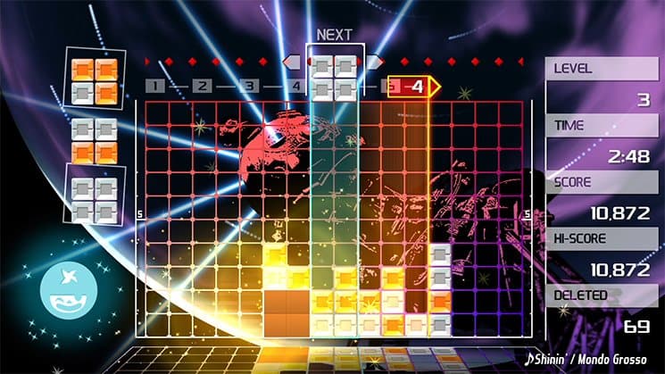 Captura 2 de Lumines Remastered