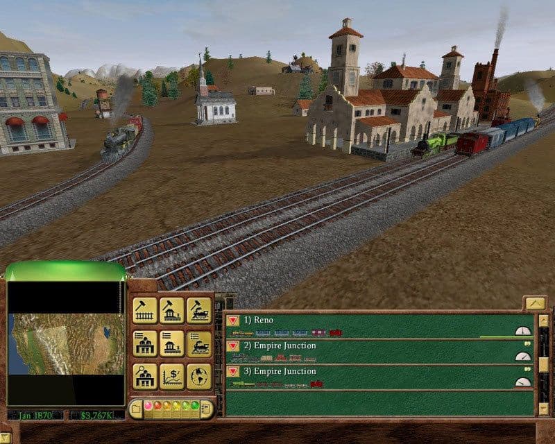 Captura 2 de Railroad Tycoon 3