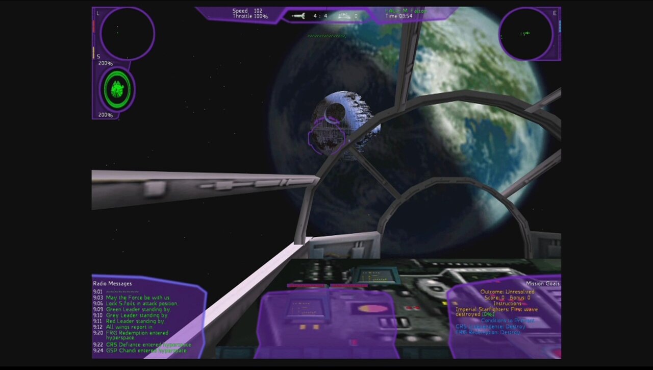 Captura 5 de STAR WARS - X-Wing Alliance