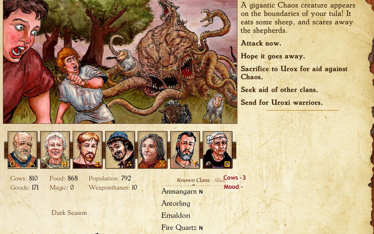 Captura 4 de King of Dragon Pass
