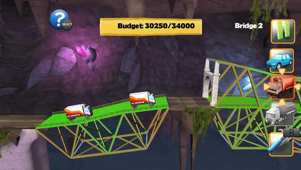 Captura 1 de Bridge Constructor
