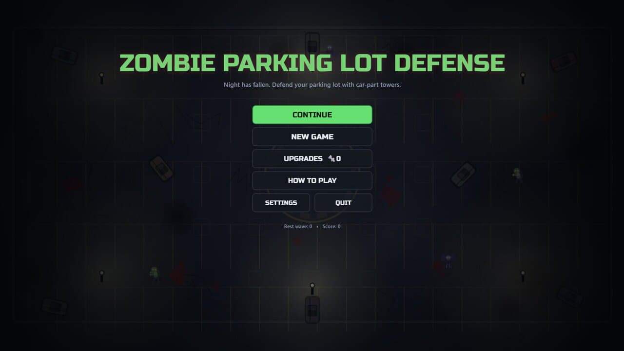 Captura 1 de Zombie Parking Lot Defense