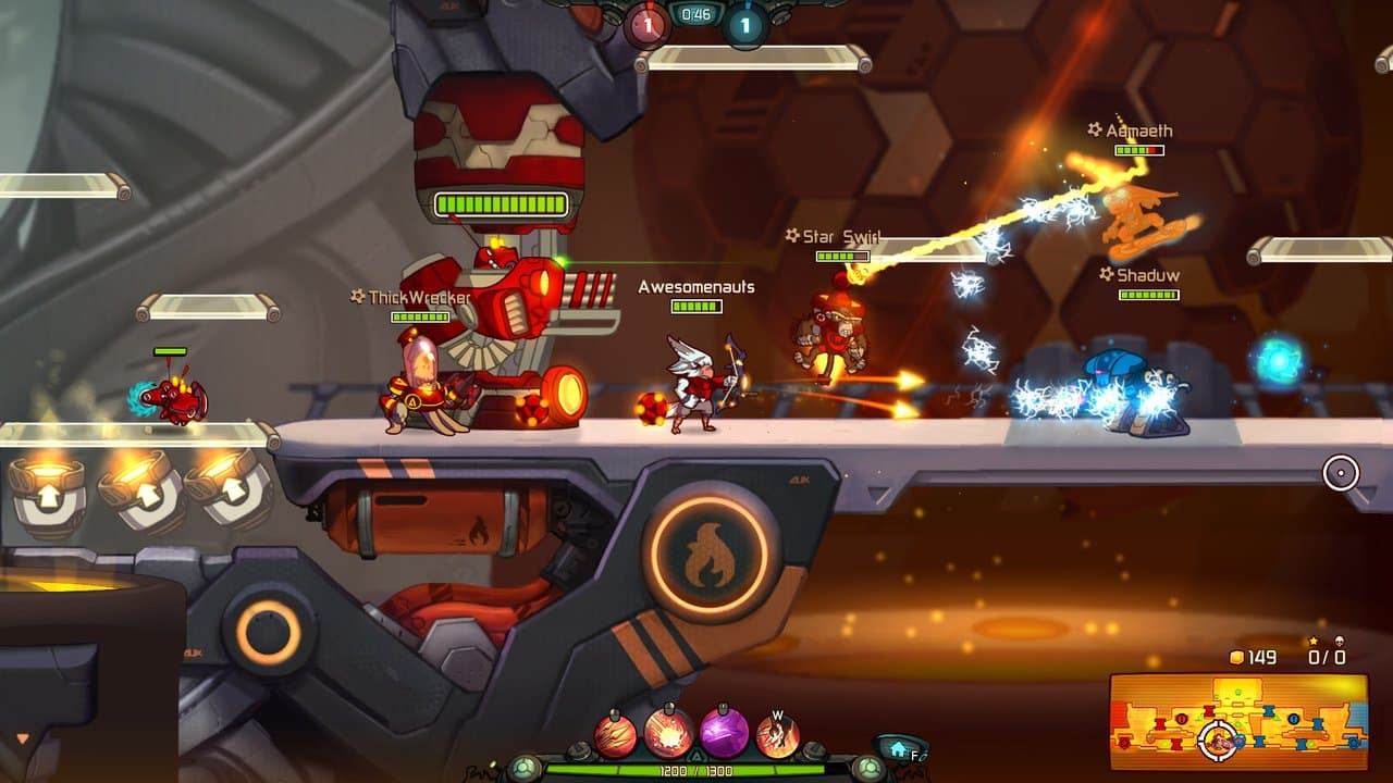 Captura 3 de Awesomenauts