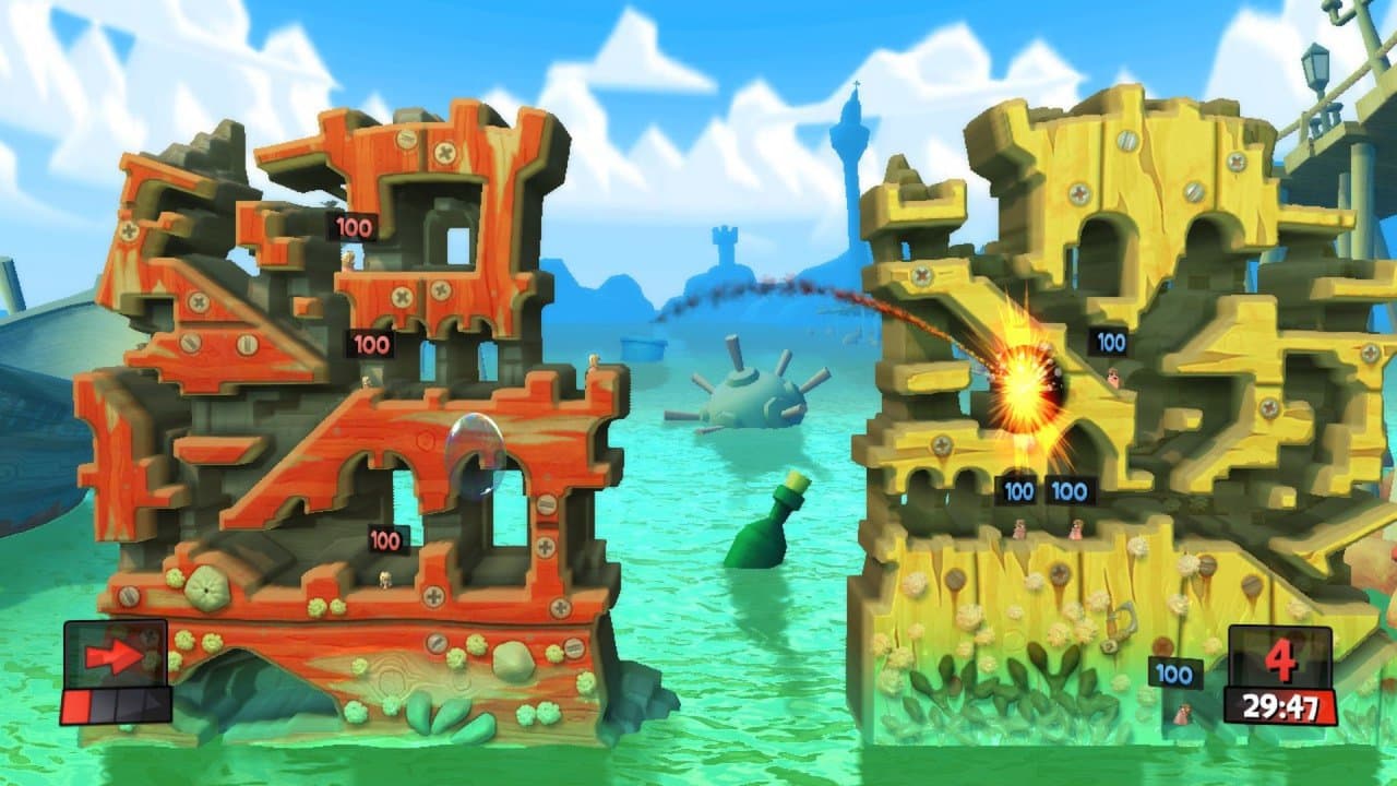 Captura 4 de Worms Revolution
