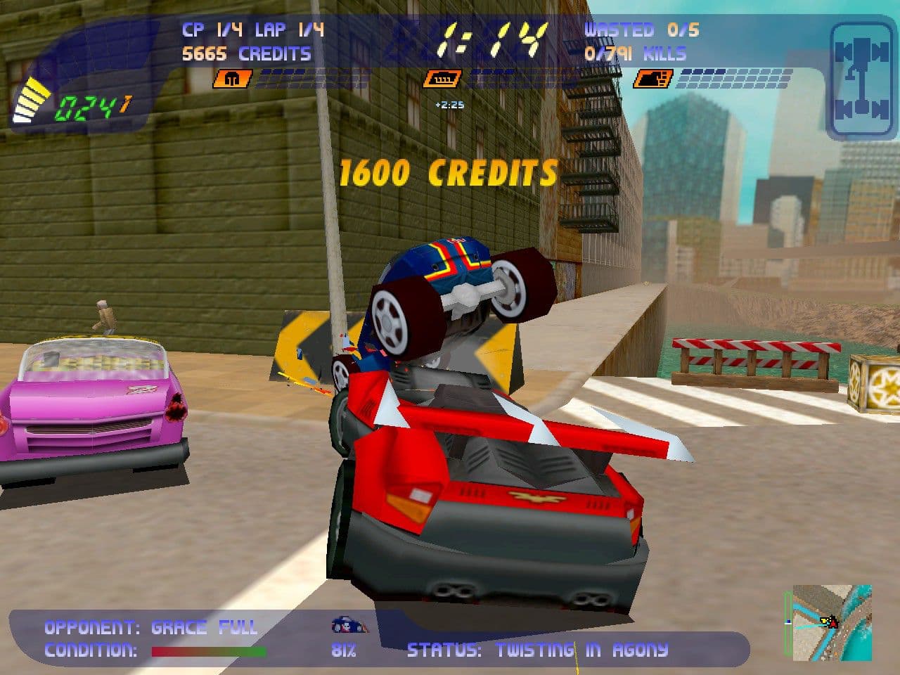 Captura 1 de Carmageddon 2: Carpocalypse Now