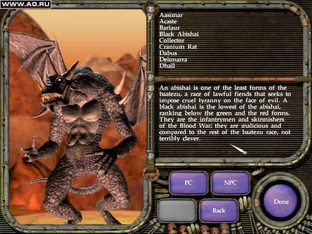 Captura 6 de Planescape: Torment