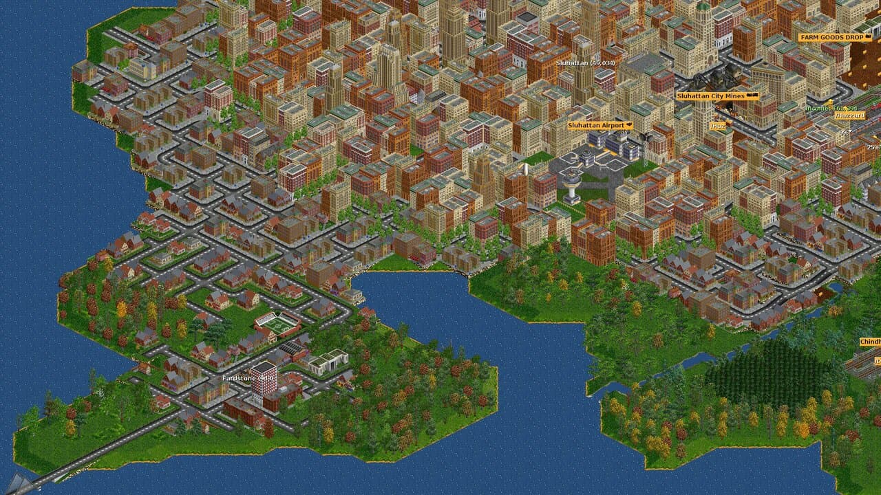 Captura 2 de OpenTTD
