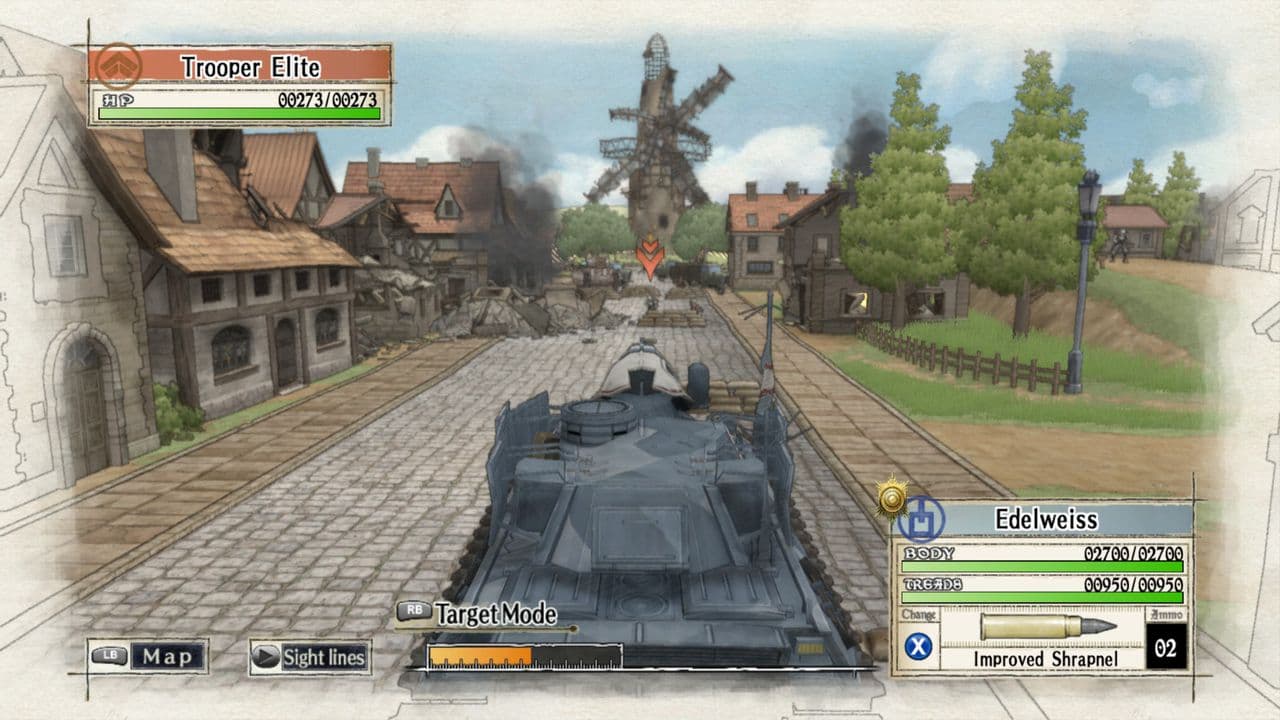 Captura 4 de Valkyria Chronicles