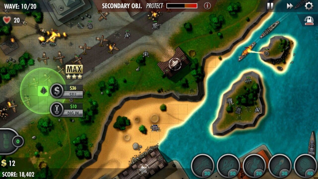 Captura 4 de iBomber Defense Pacific