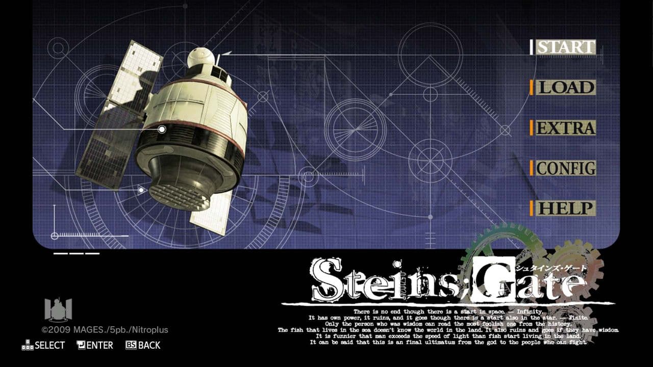 Captura 1 de STEINS;GATE