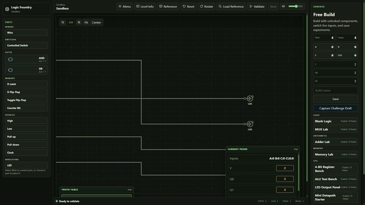 Captura 2 de Logic Foundry