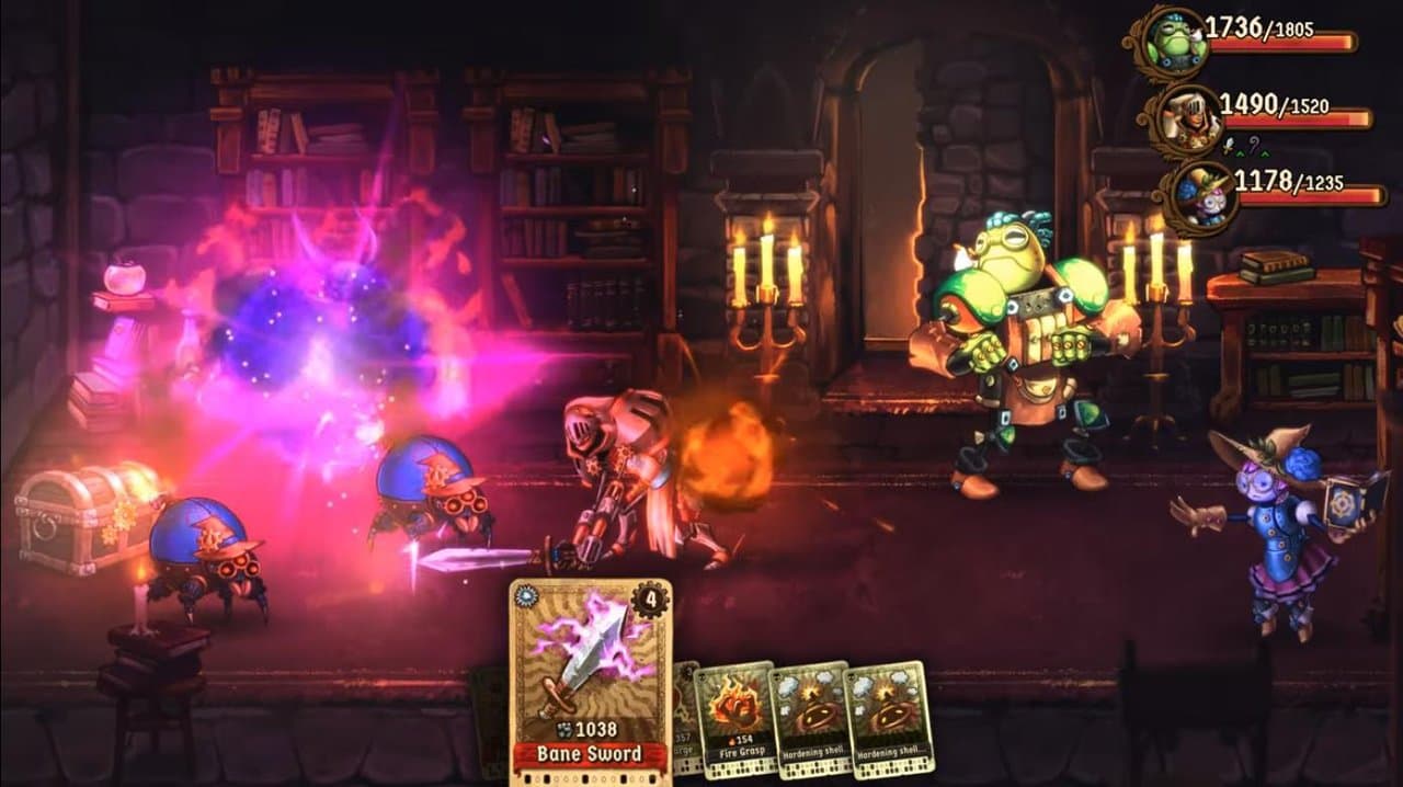Captura 5 de SteamWorld Quest: Hand of Gilgamech