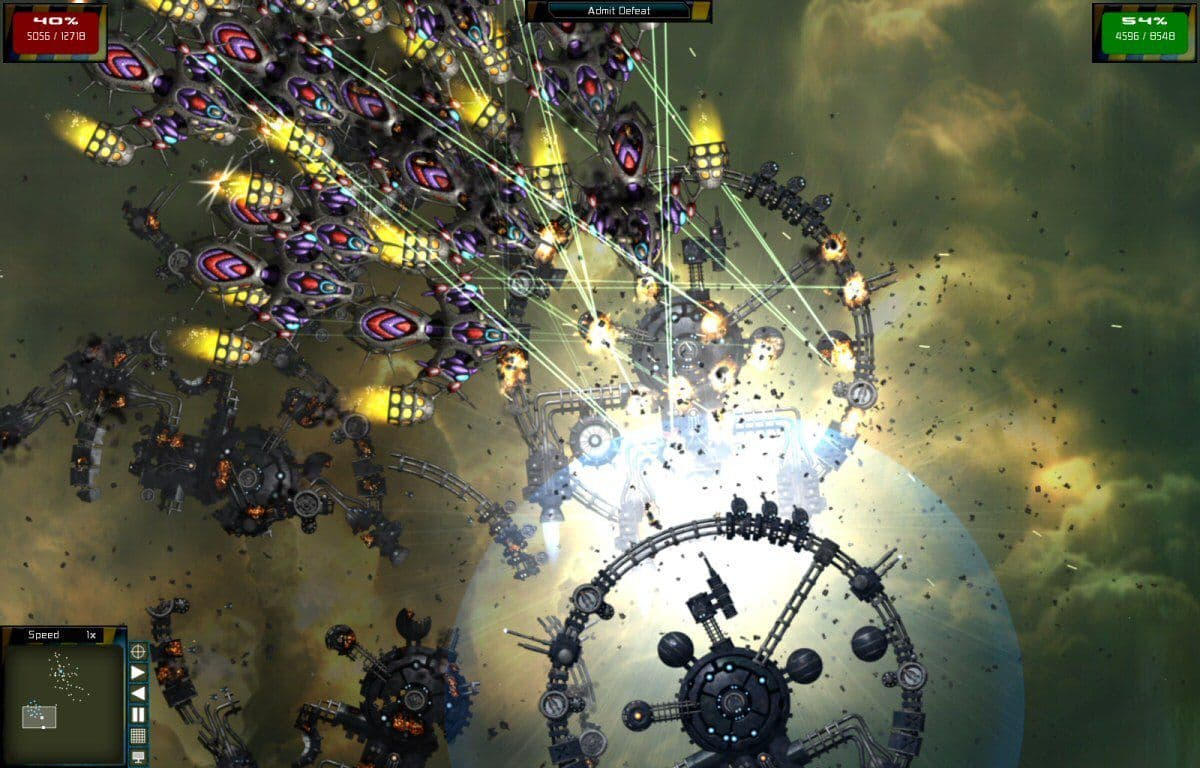 Captura 1 de Gratuitous Space Battles