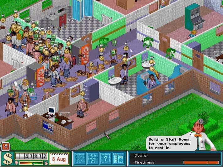 Captura 1 de Theme Hospital