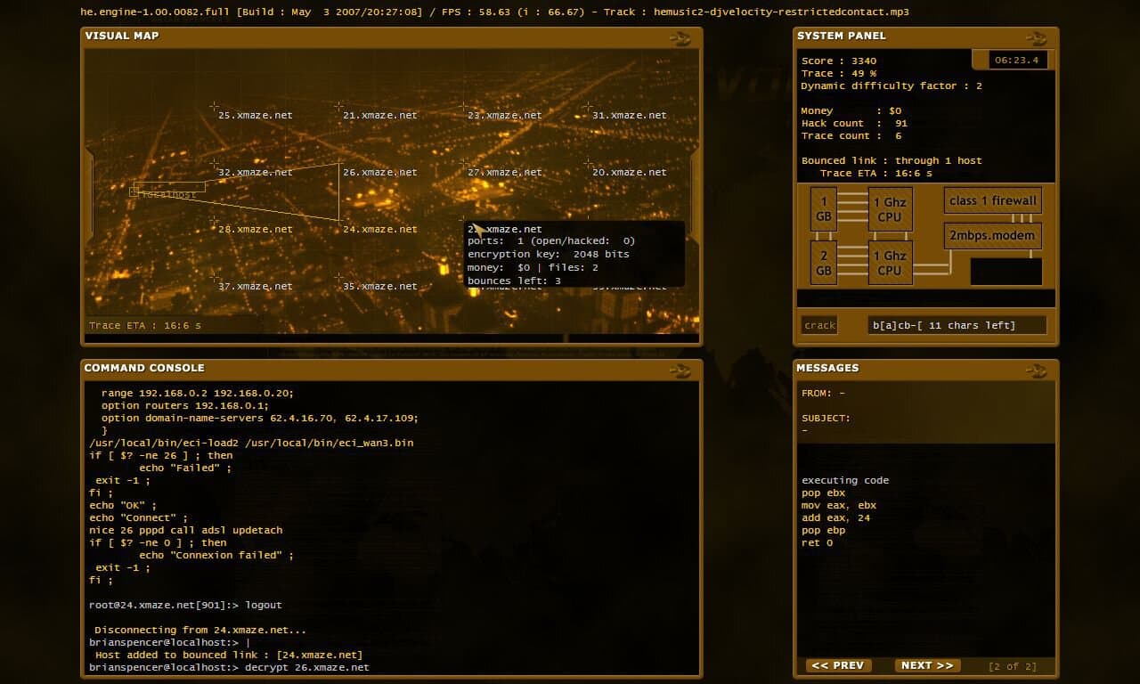 Captura 3 de Hacker Evolution