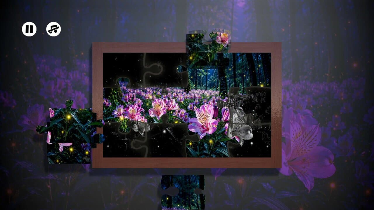 Captura 2 de Puzzles Flowers