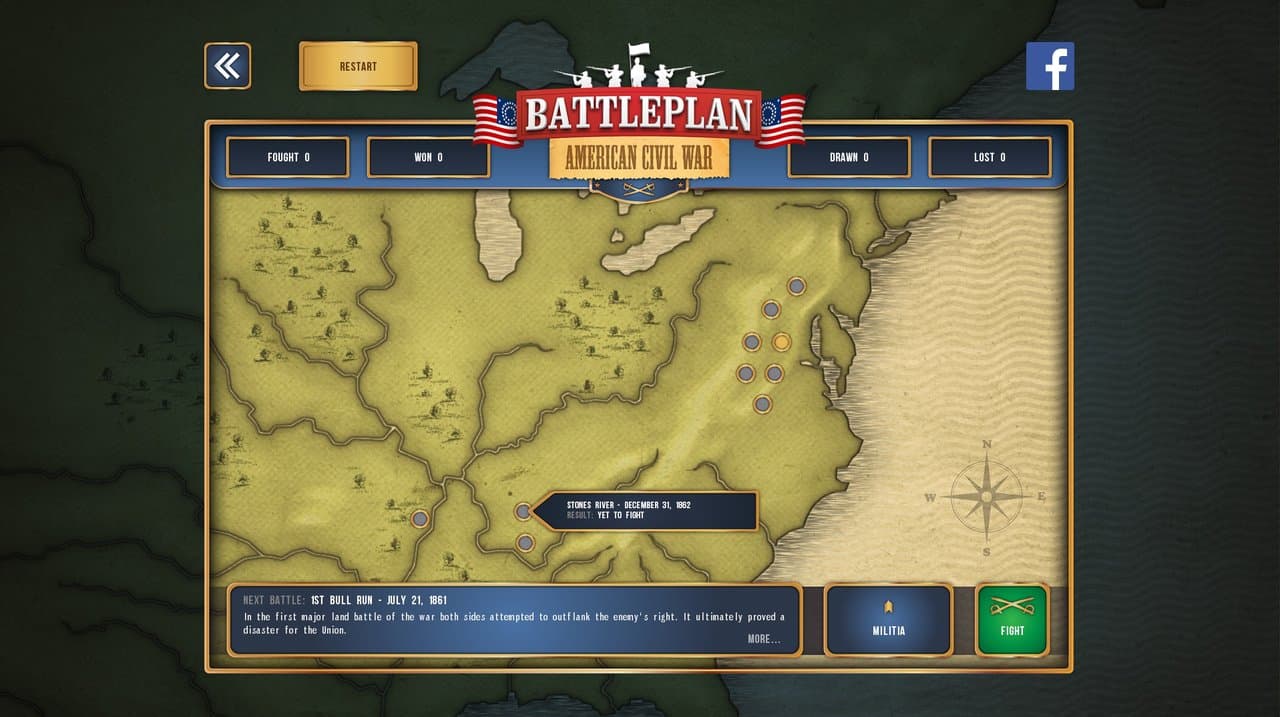 Captura 1 de Battleplan: American Civil War