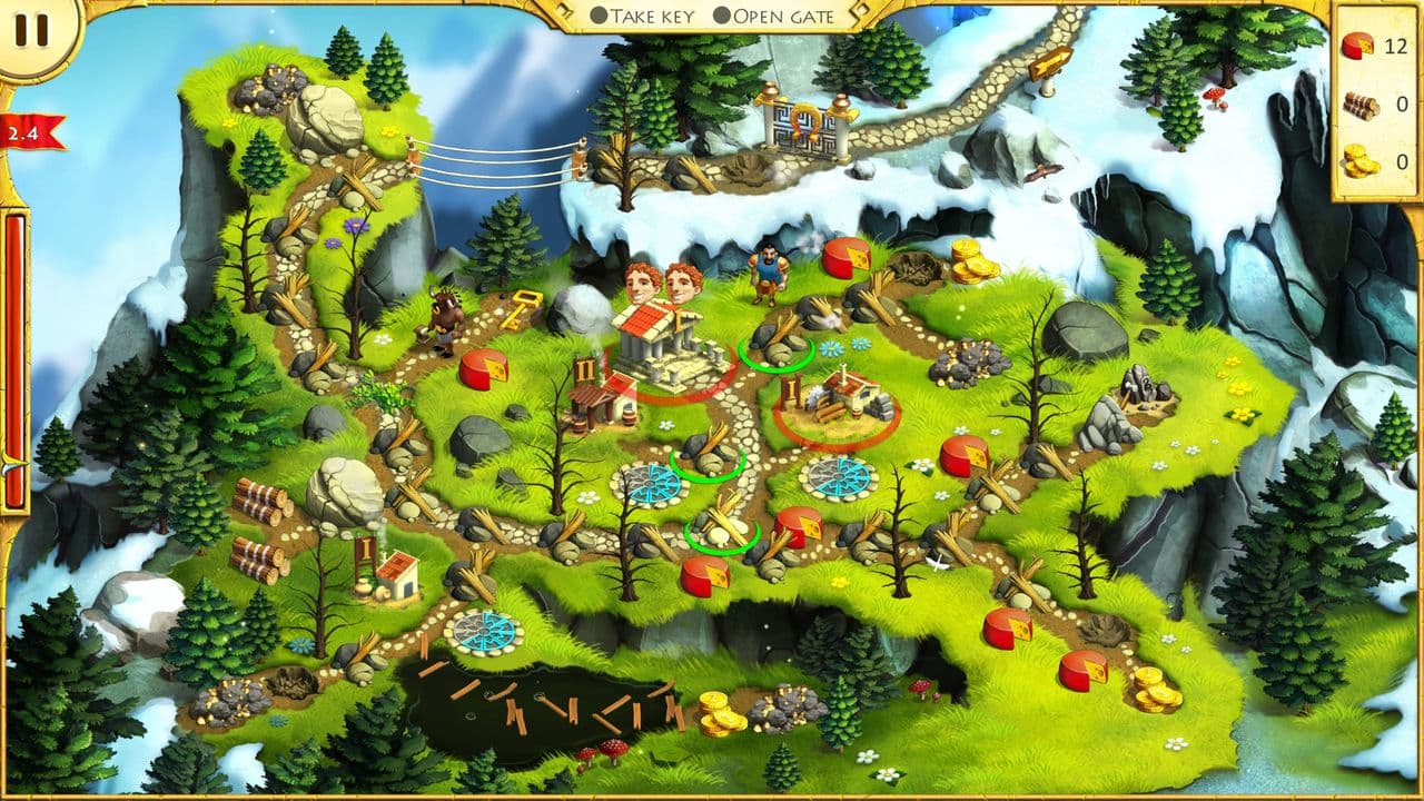 Captura 6 de 12 Labours of Hercules II: The Cretan Bull