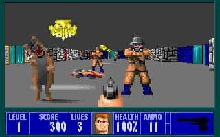 Captura 1 de Wolfenstein 3D
