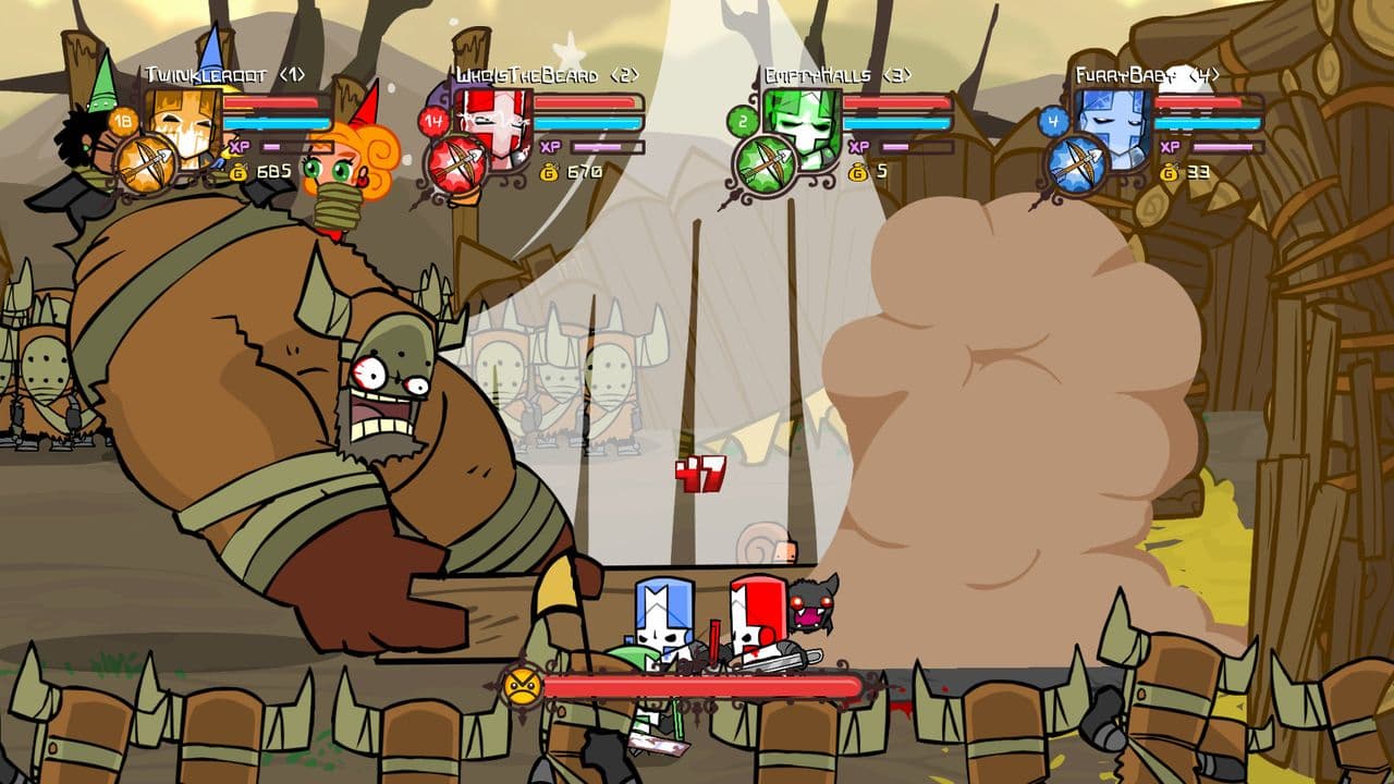 Captura 2 de Castle Crashers